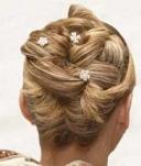 elegant updos gulfport, ms wedding hair style simple elegance updo salon